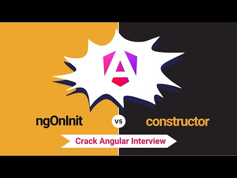 Angular Tutorial Difference Between Constructor And Ngoninit