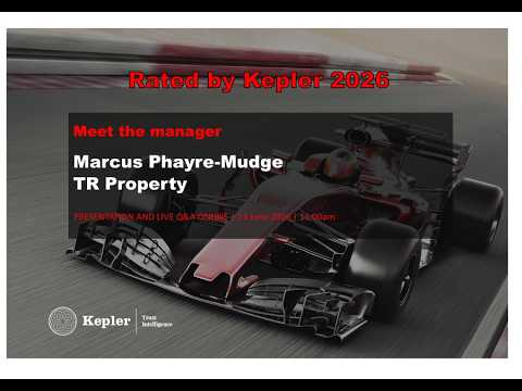 Kepler Trust Intelligence Rated by Kepler 2026: TR Property