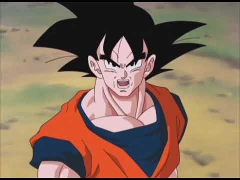Goku saves Tien and Piccolo