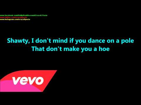 Usher - I Don't Mind ft. Juicy J (Lyrics)