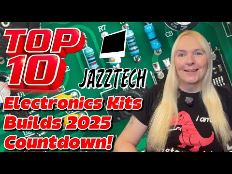 JazzTech Top 10 Most Watched Electronics Soldering Kits 2025!  Which Kit Is Your Favourite?