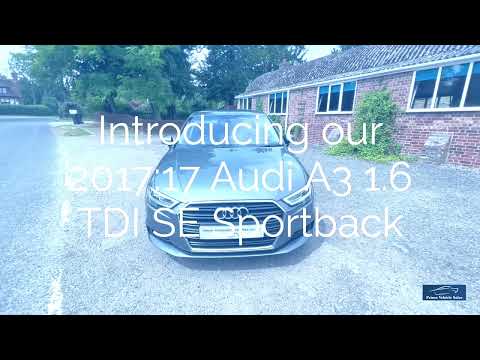 2017:17 Audi A3 1.6 TDI SE Sportback