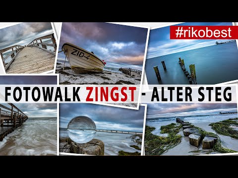 Fotowalk Zingst auf dem Darß - Fotografieren an der Ostsee zum Sonnenuntergang mit kleinen Pannen 🤗