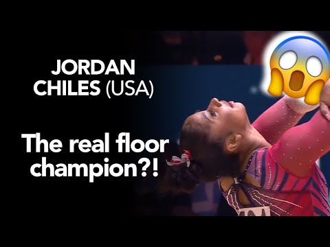 Gymnastics Execution Breakdown - JORDAN CHILES (USA) - Floor Event Finals 2022