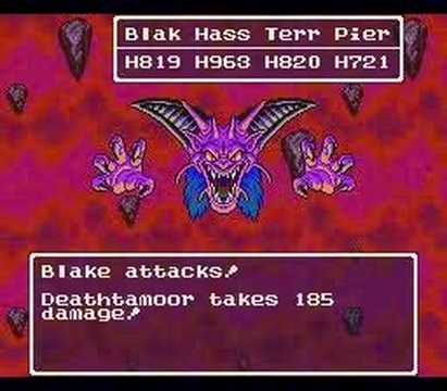 Dragon Quest VI (SNES) Final Battle