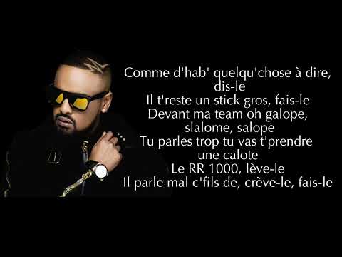 Jul - Alonzo // Comme d'hab // Parole - Lyrics