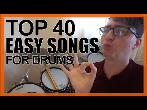Top 40 Easy Songs To Play On Drums For Beginners - www.DrumsTheWord.com
