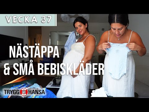 GRAVIDTÄPPA & SMÅ BEBISKLÄDER  - Emelie Feola vecka 37
