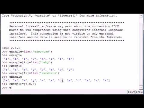 Python Programming Tutorial Series From Scratch 13 Slicing Lists Tutorials Point