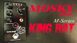 Video thumbnail for MOSKY KING RAT - Best New Affordable ProCo RAT Clone??! - Pedal Demo [No Talk] by NW Digital Audio