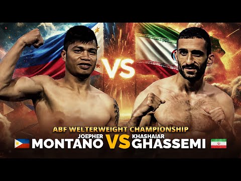 🥊 Joepher Montano 🇵🇭 vs. Khaisser Ghassemi 🇮🇷 | ABF Welterweight Championship | Full Fight