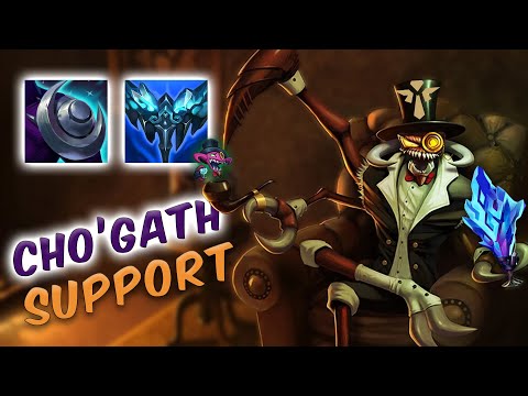 CHO'GATH SUPPORT is a sleeper pick! | WIS: Cho'Gath #leagueoflegends #chogath