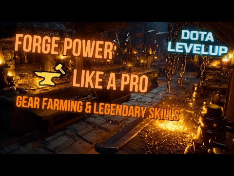 🔥 Dota Levelup Guide – Divine Furnace, Legendary Skills & Gear Upgrade Explained (Arcade Mode)