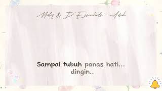 Download lagu Maliq & D'Essentials - Aduh (Lirik) mp3 Download lagu Maliq & D'Essentials - Aduh (Lirik) mp3