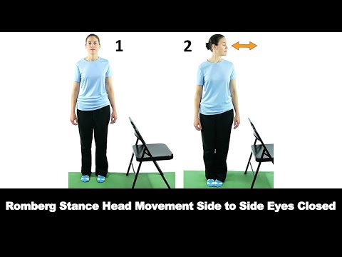 Romberg Stance Ask Doctor Jo