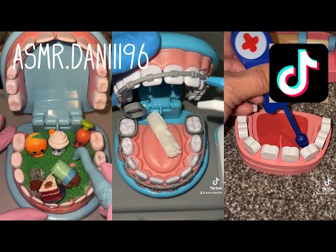 Asmr.daniii96 TikTok 1 hour compilation / Dentist Toy Kit | ASMR (relaxing, please enjoy)