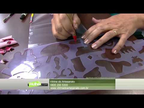 Mulher.com 05/04/2016 - Trabalho com régua de barrado - Isamara Custódio 1/2