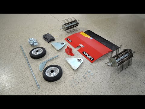 VARI sada prestavba na vertikutátor PP-60 z plečky RP-T2