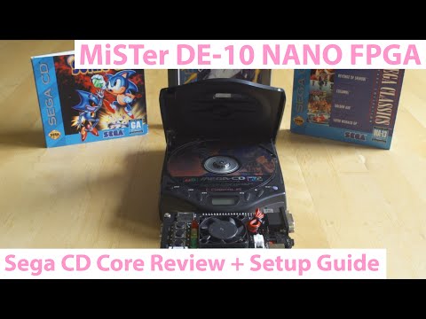 MiSTer FPGA DE-10 Nano Sega CD / Mega CD Setup Tutorial and Core Review