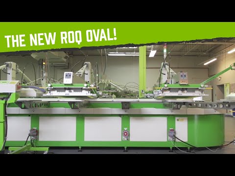Introducing the ROQ Oval: the Ultimate Automatic Screen Printing Machine