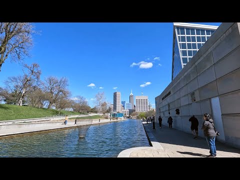 2024/04/06 Indianapolis: Going Downtown to visit White River State Park