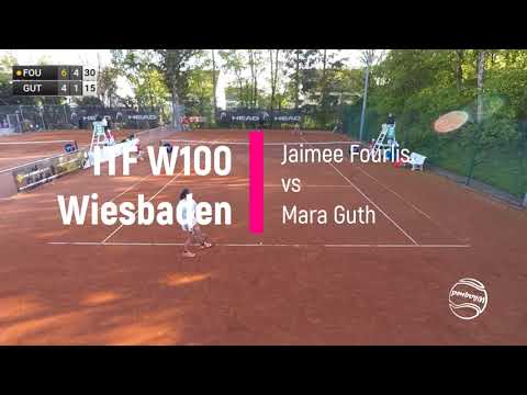 Jaimee Fourlis vs Mara Guth - W100 Wiesbaden