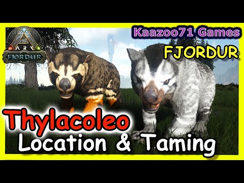 Thylacoleo Location Ark Fjordur 💥& Taming