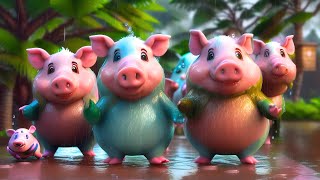 Rain Rain go away - rain song - rain rhymes | kids spaceship | cartoon bhejo & rain rain