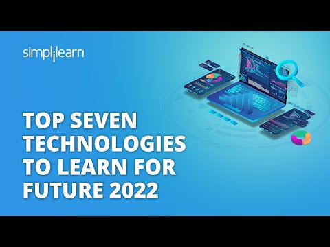 Top Seven Technologies To Learn For Future 2022 | Technology Trends 2022 | #Shorts | Simplilearn
