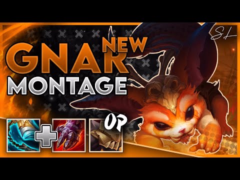 GNAR MONTAGE | Mega Gnar | Gnar Main | Gnar highlights | LoL Season 11 |