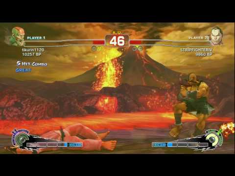 SSF4 - tikurin (Dhalsim) VS. STRIPFIGHTERIV (Dan)