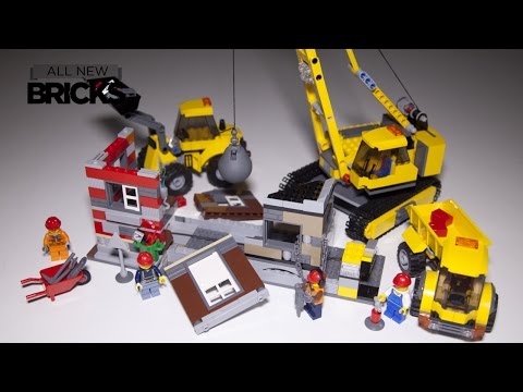 Vidéo LEGO City 60076 : Le chantier de démolition