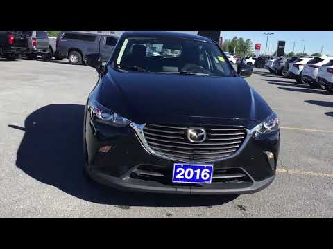 2016 Mazda CX-3 in Black for sale at Seaway Chevrolet Buick GMC Ltd in Cornwall, ON