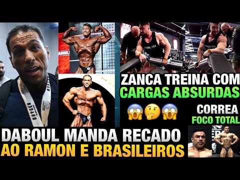 DABOUL AVISA: QUER ENCARAR RAMON DINO NO OLYMPIA - ZANCA FAZ TREINO ABSURDO DE COSTAS E MUITO MAIS