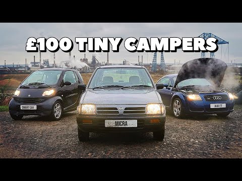 We Built Tiny Campers for £100... Only One Car Survived