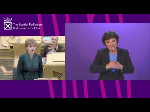 First Minister’s Statement: Programme for Government 2021-22 (BSL) - 7 September 2021