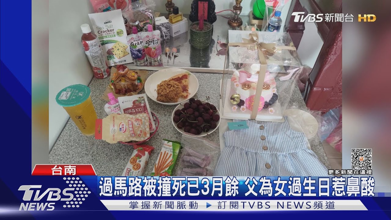 過馬路遭撞死!台南女童「前天3歲生日」 父上凱道悲訴願望