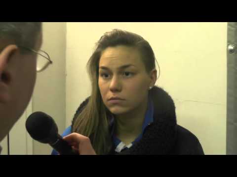 Jassina Blom na DVC Eva's Tienen - RSC Anderlecht op 13.02.2016