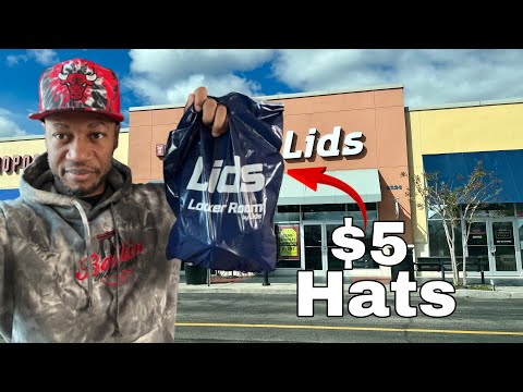 $5 hats at Lids No 🧢 !!!