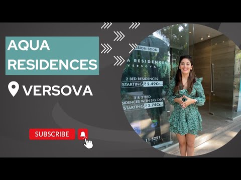 Aqua Residences versova  - 2 BHK Sample flat |CONTACT 6000760005 |- #mumbai #versova