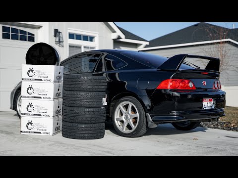Revealing the New RSX Wheel & Tire Setup | KONIG Neoforms!