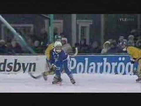 Sweden vs Finland - Bandy WC 2004 Final Overtime Goal