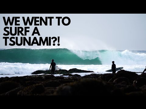 Tsunami Surfing on Canada's West Coast (Tofino)