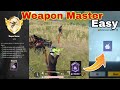 How To Get Weapon Master Title Easily In BGMI | Weapon Master Achievement In BGMI