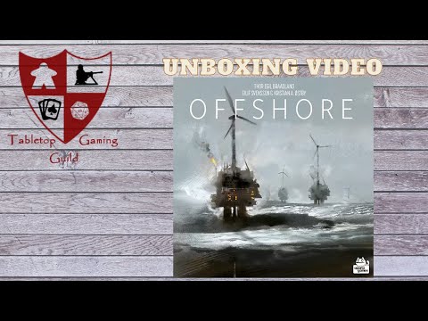 Offshore Board Game Unboxing