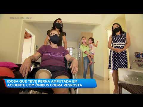 IDOSA QUE TEVE PERNA AMPUTADA EM ACIDENTE COM ÔNIBUS COBRA RESPOSTA