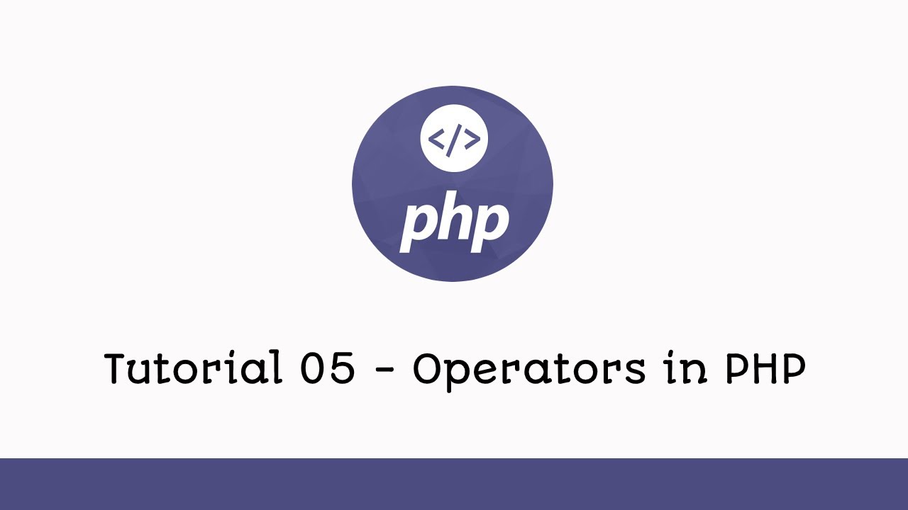 Learn PHP Operators