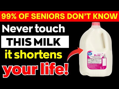 Over 60? 4 WORST Milks You Should NEVER Touch and 4 You MUST Drink Daily | Senior Health