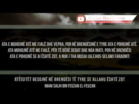 Ateisitët besojnë në brendësi të tyre se Allahu është Zot - Feuzan