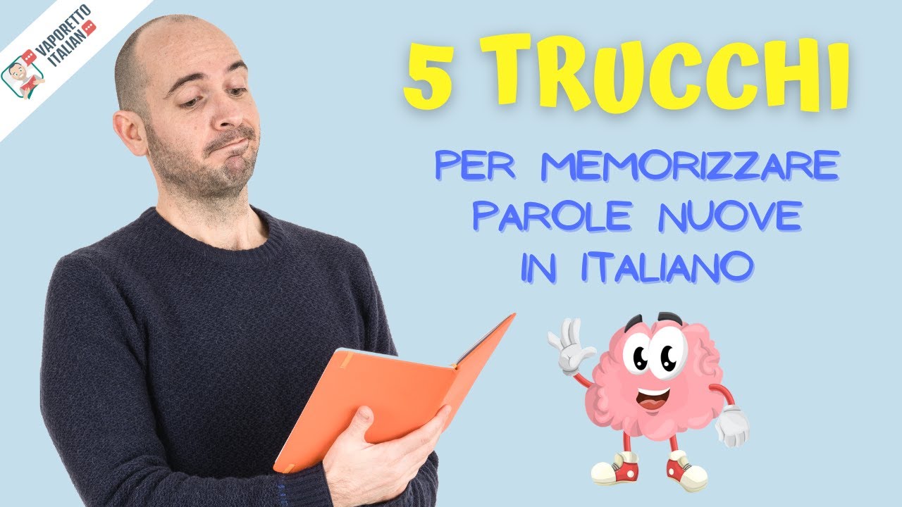 5 tips to MEMORIZING NEW WORDS IN ITALIAN | Learn Italian with Francesco